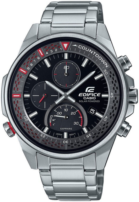 Casio Edifice Miesten kello EFS-S590D-1AVUEF Musta/Teräs Ø45.3 mm