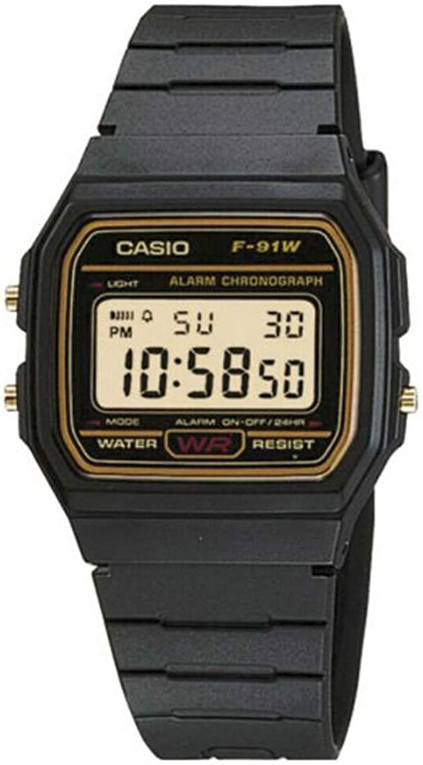 Casio Vintage F-91WG-9QEF LCD/Muovi