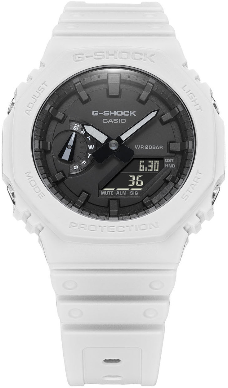 Casio GA-2100-7AER G-Shock Musta/Muovi Ø45.4 mm