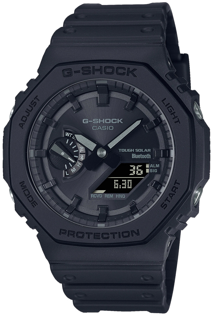 Casio Miesten kello GA-B2100-1A1ER G-Shock Harmaa/Muovi Ø45.4 mm