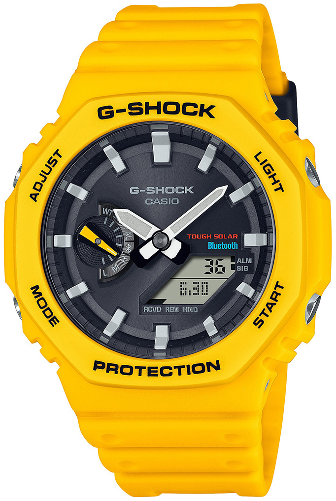 Casio Miesten kello GA-B2100C-9AER G-Shock Musta/Muovi Ø45.4 mm