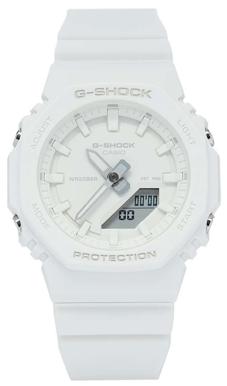 Casio Naisten kello GMA-P2100-7AER G-shock Valkoinen/Muovi Ø40.2 mm