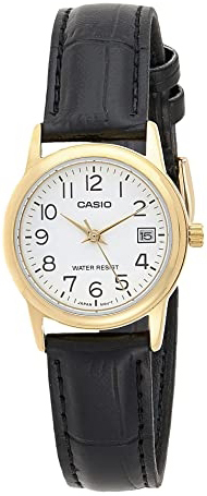 Casio Naisten kello LTP-V002GL-7B2UDF Classic Valkoinen/Nahka Ø31 mm