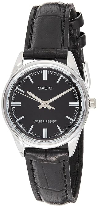 Casio Naisten kello LTP-V005L-1A Standard Musta/Nahka Ø28 mm