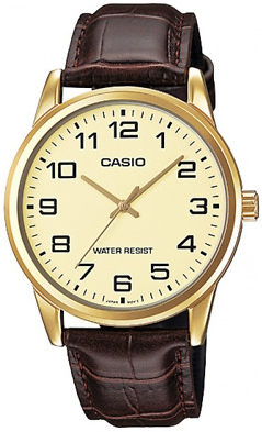 Casio Miesten kello MTP-V001GL-9BUDF Classic Kulta/Nahka Ø38 mm