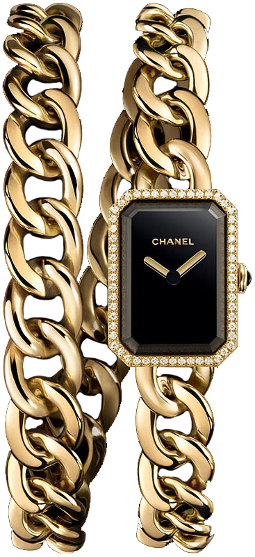 Chanel Naisten kello H3750 Premiere Musta/18K keltakultaa