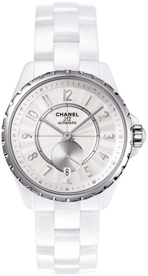 Chanel Naisten kello H3837 J12 Valkoinen/Keraaminen Ø36.5 mm