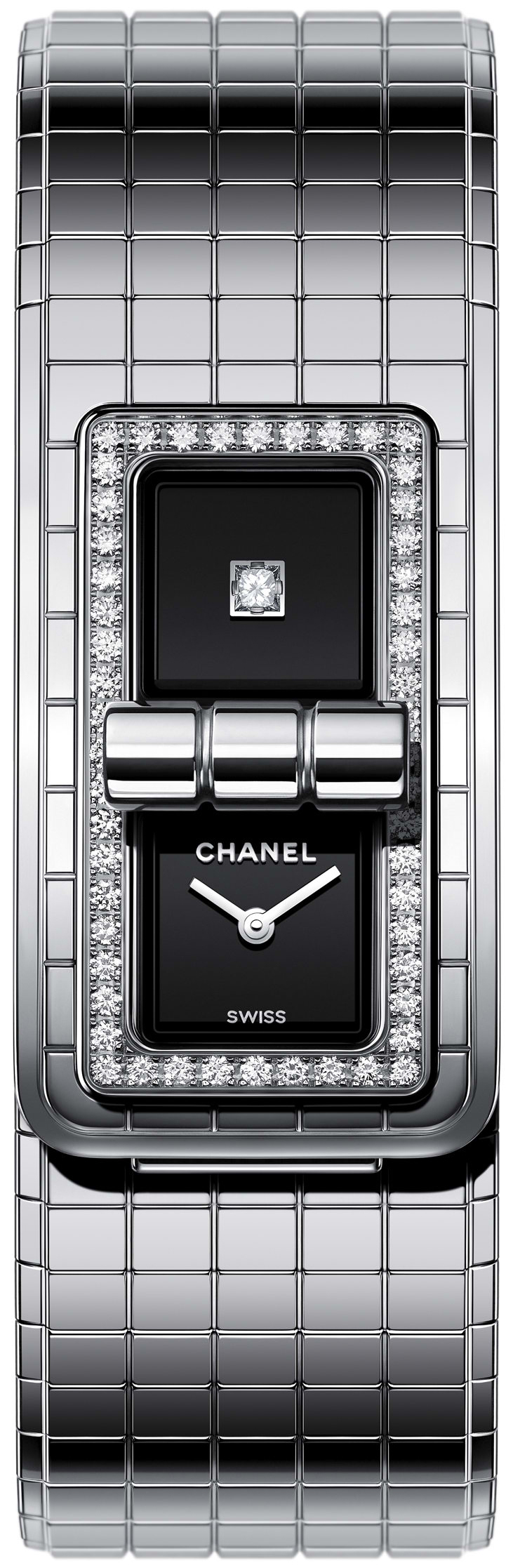 Chanel Naisten kello H5145 Code Coco Musta/Teräs