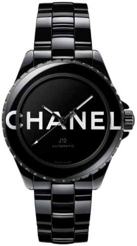 Chanel Naisten kello H7418 J12 Musta/Keraaminen Ø38 mm