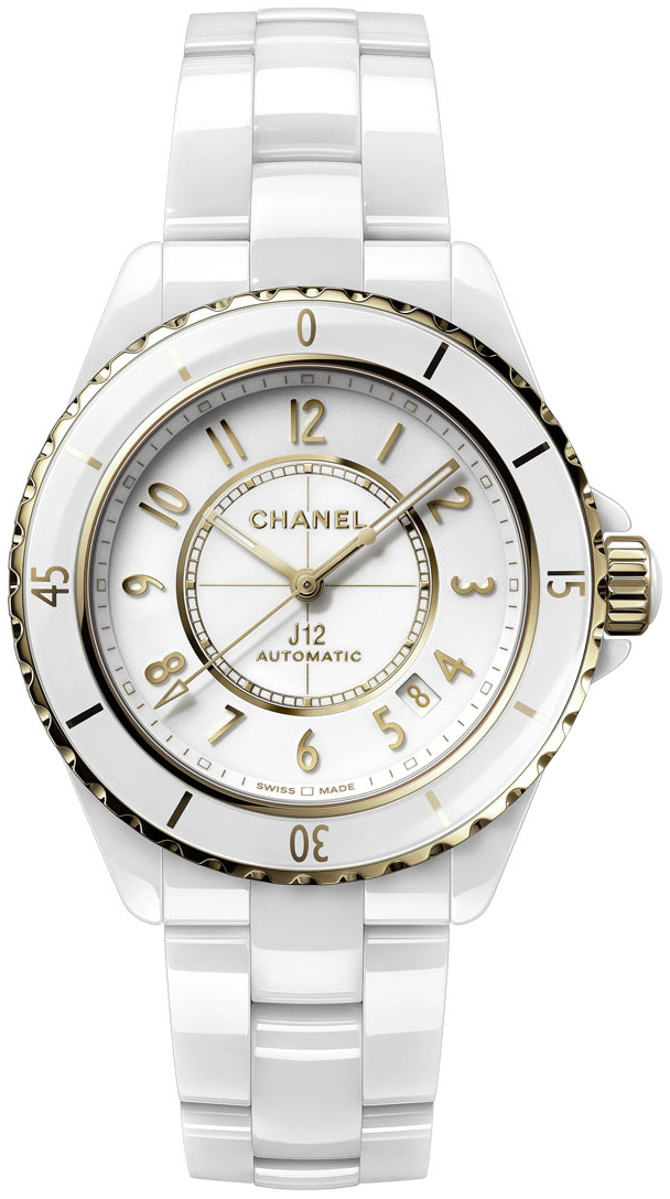 Chanel Naisten kello H9540 J12 Valkoinen/Keraaminen Ø38 mm