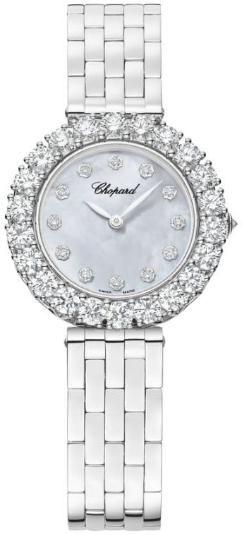 Chopard Naisten kello 10A378-1601 L Heure Du Diamant Valkoinen/18K