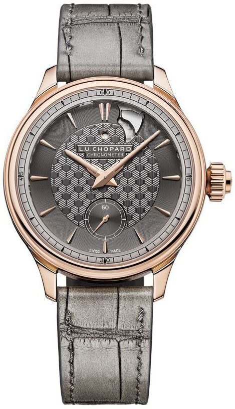 Chopard Miesten kello 161949-5001 L.U.C Harmaa/Nahka Ø40 mm