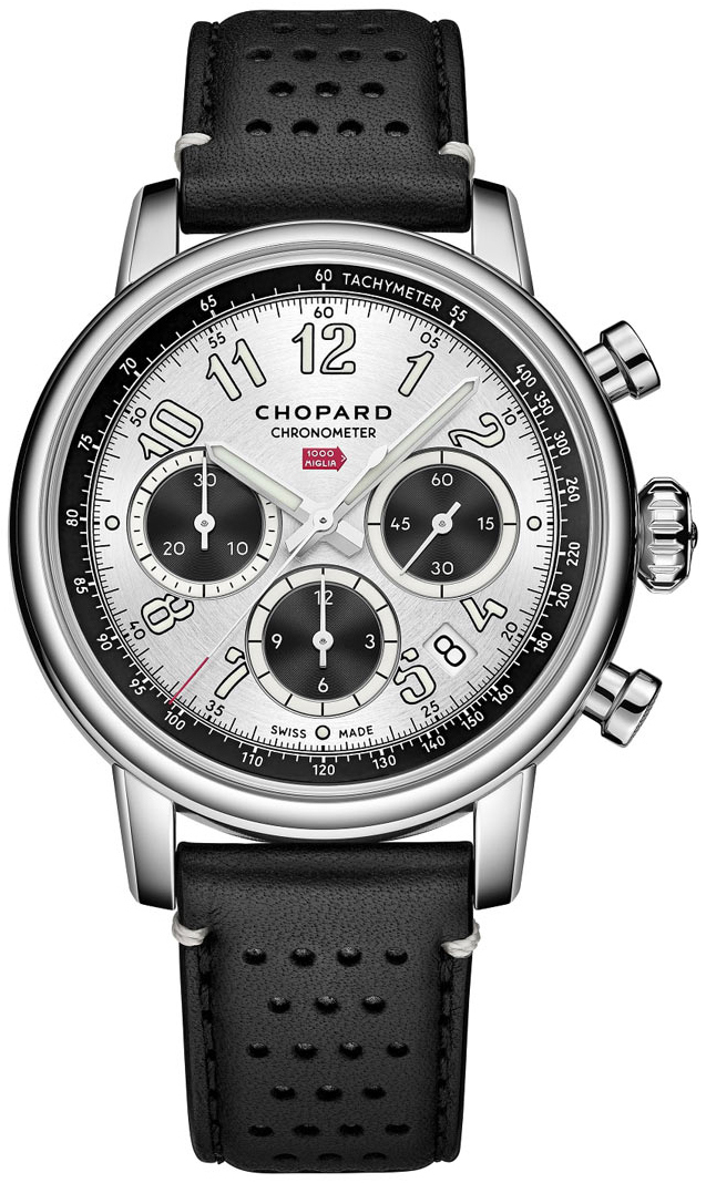 Chopard Miesten kello 168619-3005 Mille Miglia Hopea/Nahka Ø40.5 mm