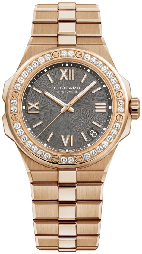 Chopard Miesten kello 295363-5002 Alpine Eagle Harmaa/18K punakultaa