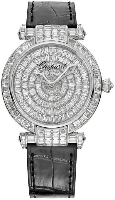 Chopard Naisten kello 384240-1001 Imperiale Hopea/Nahka Ø40 mm