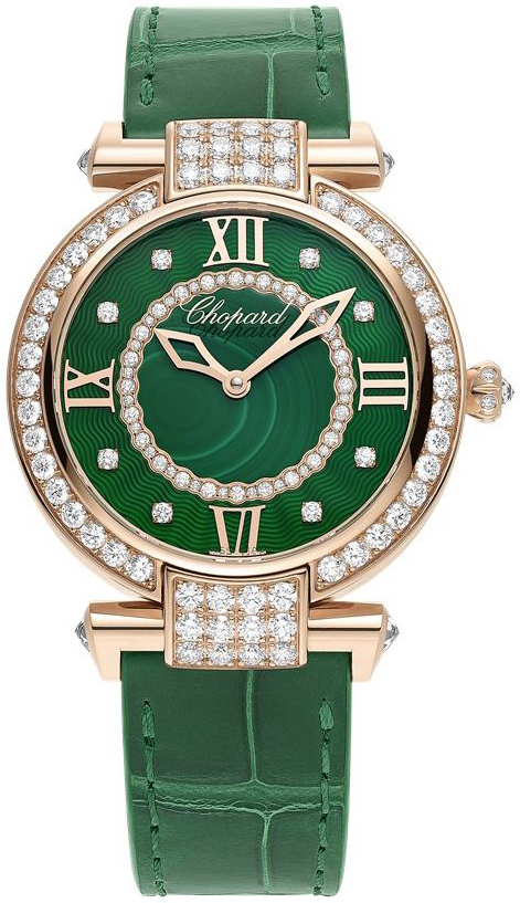 Chopard Naisten kello 385377-5002 Imperiale Vihreä/Nahka Ø36 mm