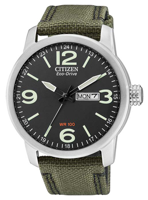 Citizen Miesten kello BM8470-11EE Sport Musta/Tekstiili Ø42 mm