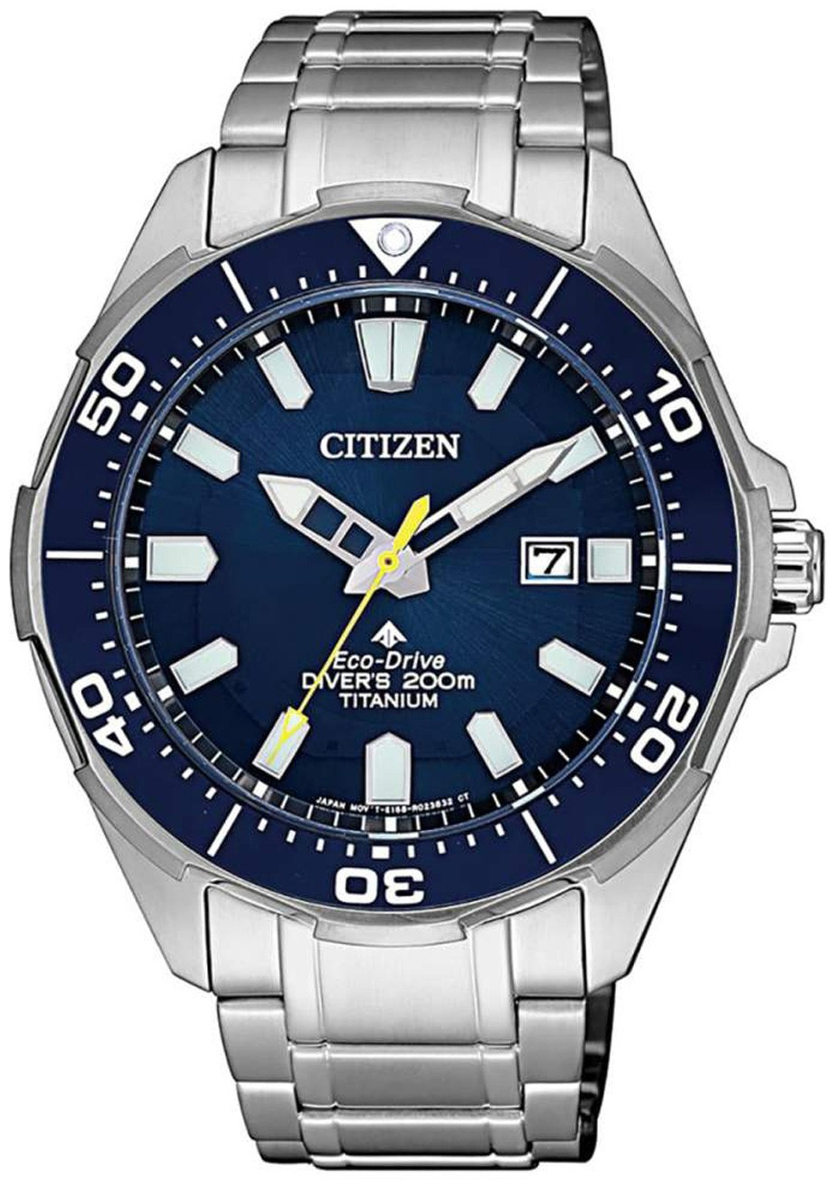 Citizen Miesten kello BN0201-88L Promaster Sininen/Titaani Ø44 mm