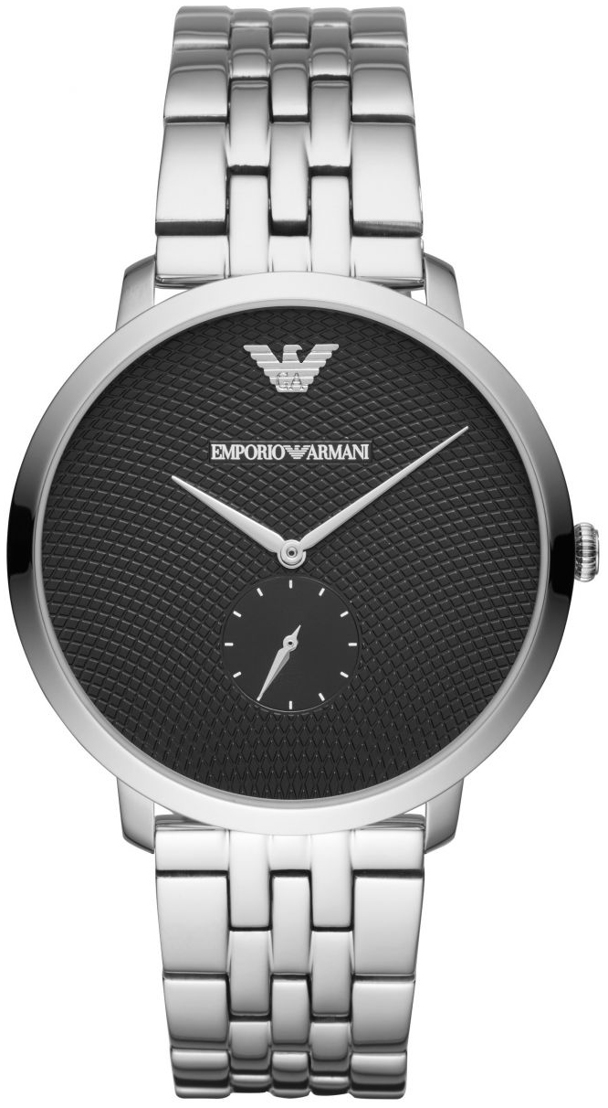 Emporio Armani Miesten kello AR11161 Musta/Teräs Ø42 mm