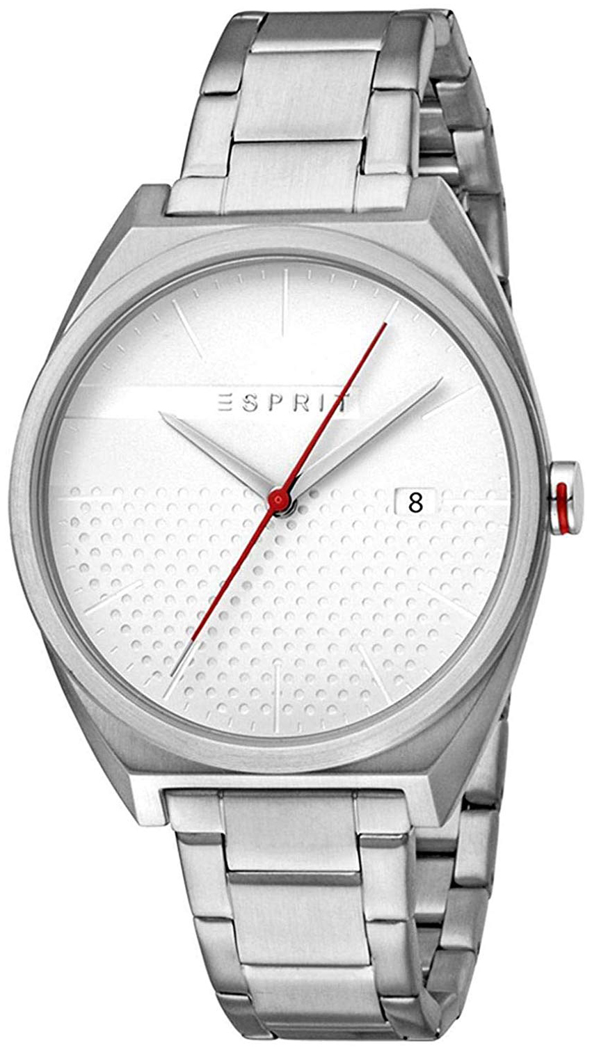 Esprit 99999 Miesten kello ES1G056M0055 Valkoinen/Teräs Ø40 mm