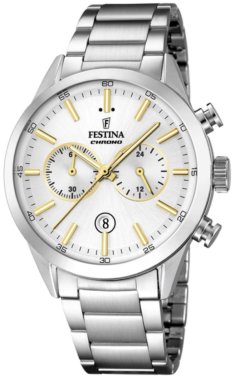 Festina 99999 Miesten kello F16826-D Hopea/Teräs Ø44 mm