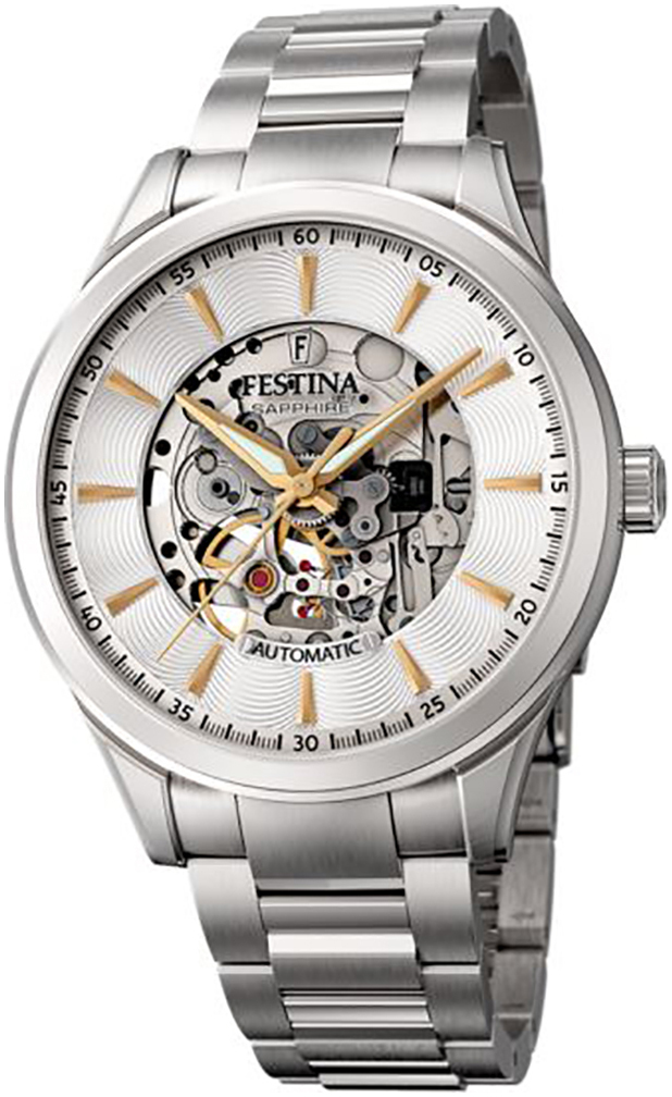 Festina Miesten kello F20536-2 Hopea/Teräs Ø43 mm