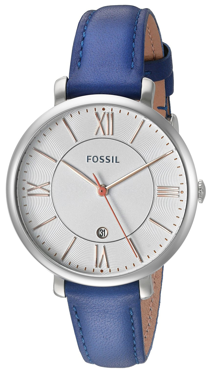 Fossil 99999 Naisten kello ES3986 Valkoinen/Nahka Ø36 mm