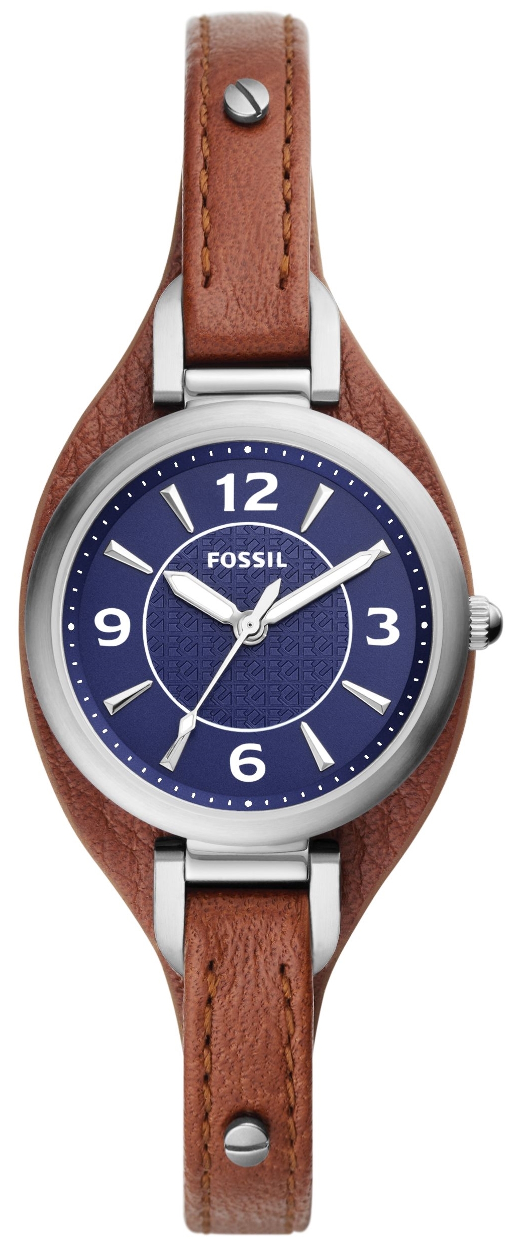 Fossil Naisten kello ES5205 Carlie VALUE_INKNOWN Sininen/Nahka Ø28 mm