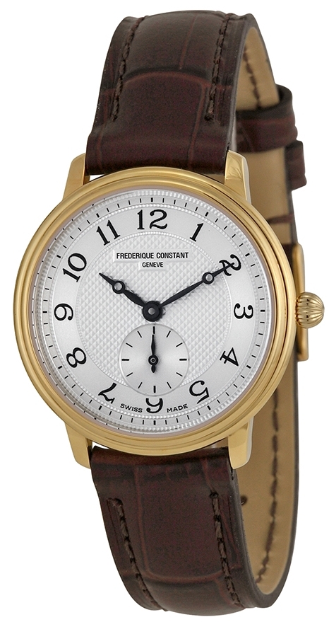 Frederique Constant Classics Naisten kello FC-235AS1S5 Hopea/Nahka