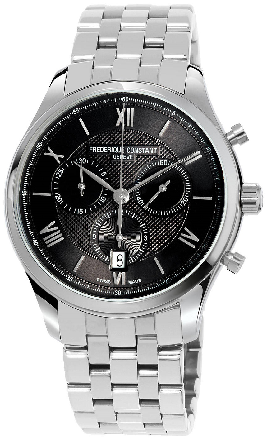 Frederique Constant Miesten kello FC-292MG5B6B Classics Musta/Teräs