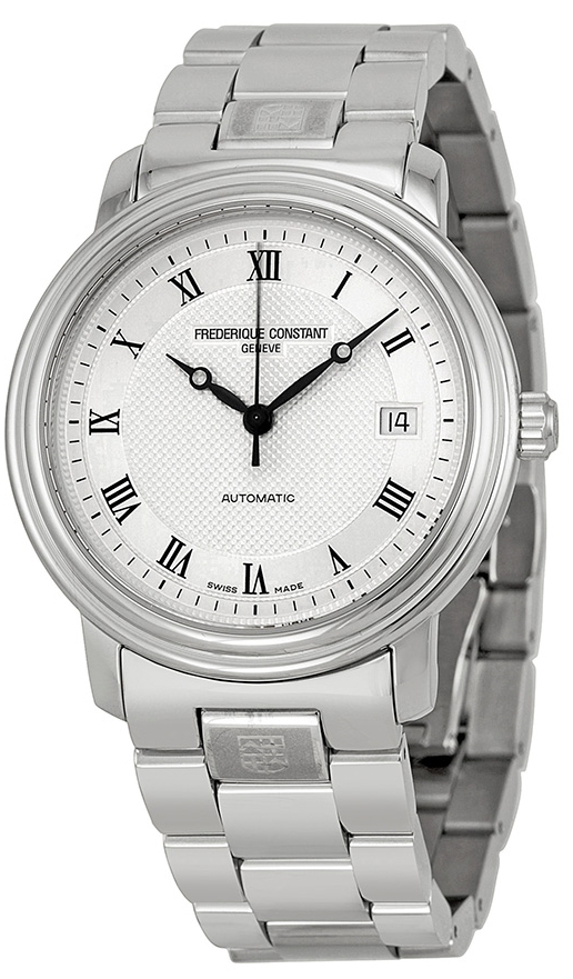 Frederique Constant Classics Naisten kello FC-303MC3P6B Hopea/Teräs