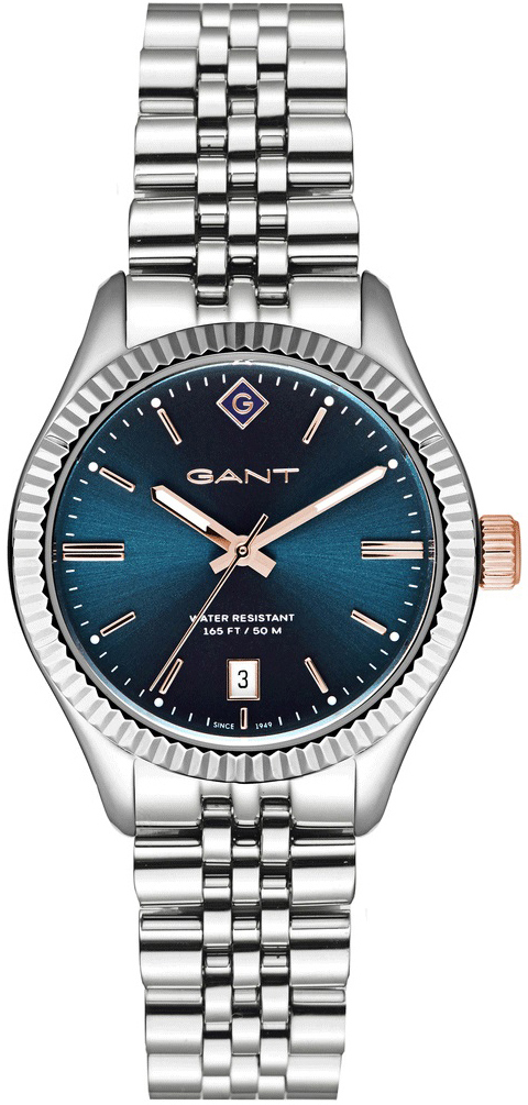 Gant Naisten kello G136004 Sininen/Teräs Ø34 mm