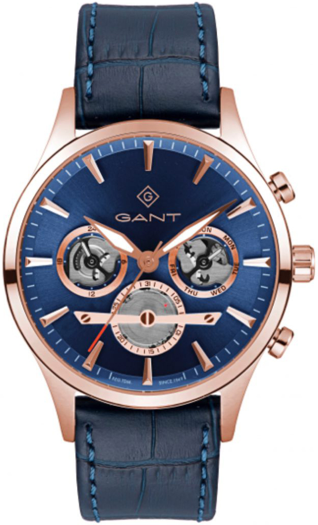 Gant Miesten kello GT131011 Sininen/Nahka Ø44 mm