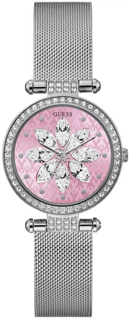 Guess Naisten kello GW0032L3 Get in Touch Foundation Pinkki/Teräs