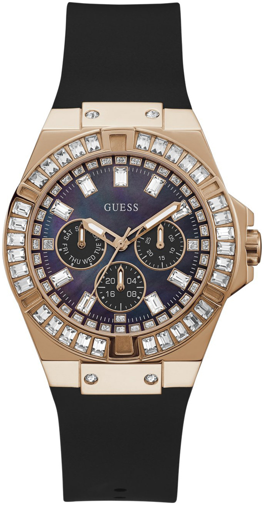 Guess Naisten kello GW0118L2 Musta/Kumi Ø39 mm