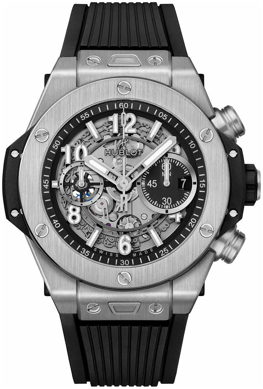 Hublot Miesten kello 421.NX.1170.RX Big Bang 44mm Musta/Kumi Ø44 mm