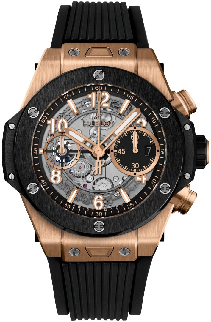 Hublot Miesten kello 441.OM.1181.RX Big Bang 42mm Musta/Kumi Ø42 mm