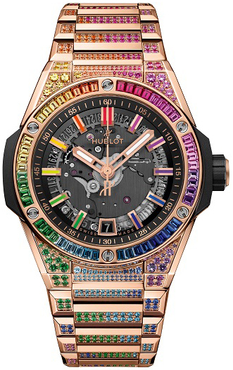 Hublot Miesten kello 456.OX.0180.OX.3999 Big Bang 40mm Harmaa/18K