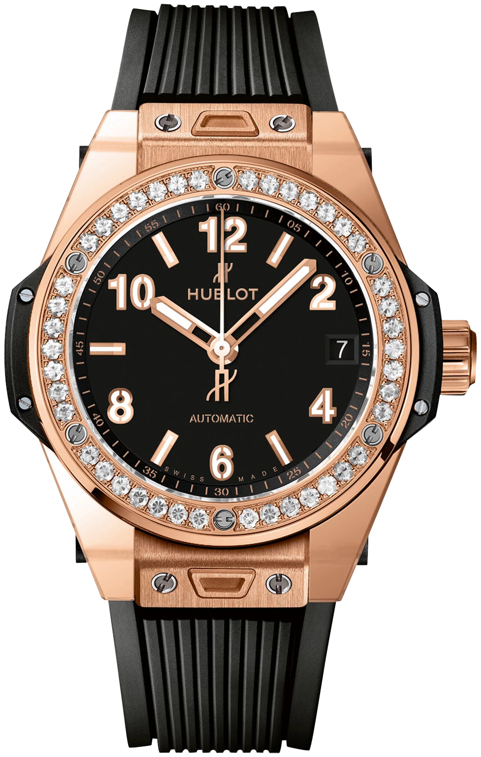 Hublot Naisten kello 465.OX.1180.RX.1204 Big Bang 38mm Musta/Kumi