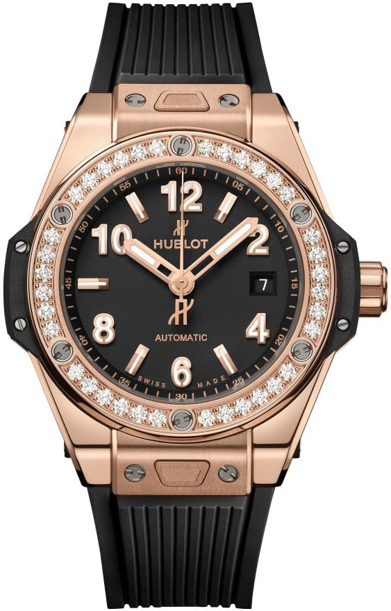 Hublot Naisten kello 485.OX.1180.RX.1204 Big Bang 33Mm Musta/Kumi