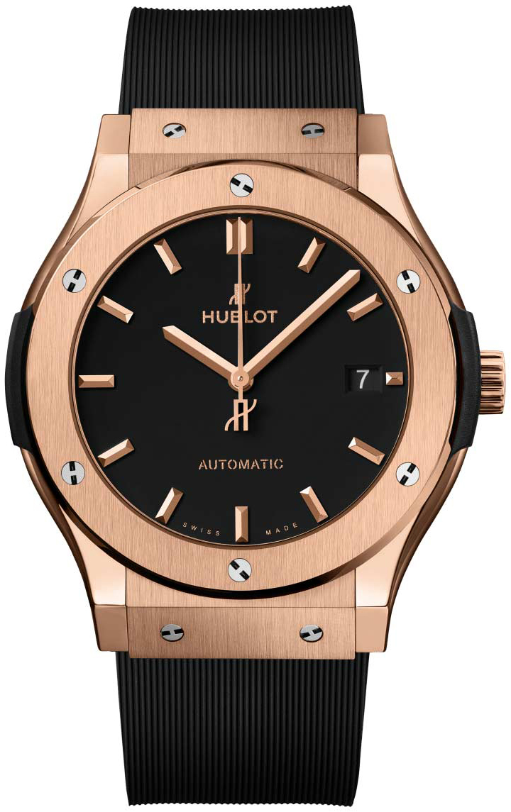 Hublot Miesten kello 511.OX.1181.RX Classic Fusion Musta/Kumi Ø45 mm