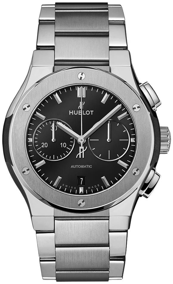 Hublot Miesten kello 540.NX.1170.NX Classic Fusion Musta/Titaani Ø42