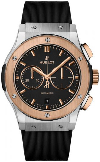 Hublot Miesten kello 541.NO.1181.RX Classic Fusion Musta/Kumi Ø42 mm