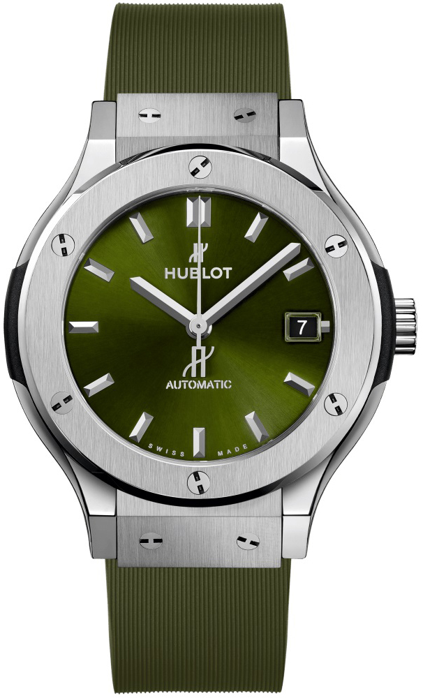 Hublot 565.NX.8970.RX Classic Fusion Vihreä/Kumi Ø38 mm