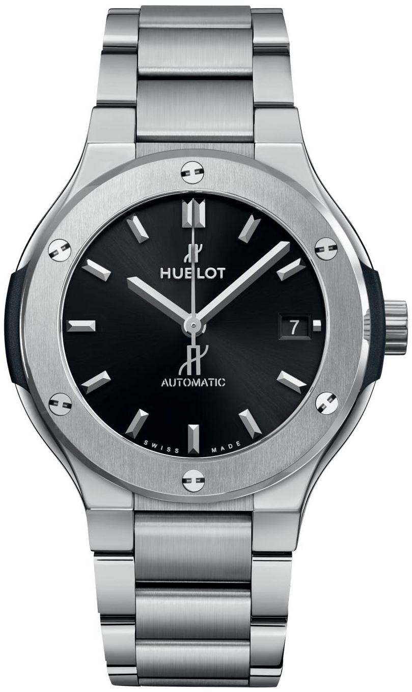 Hublot 568.NX.1470.NX Classic Fusion Musta/Titaani Ø38 mm