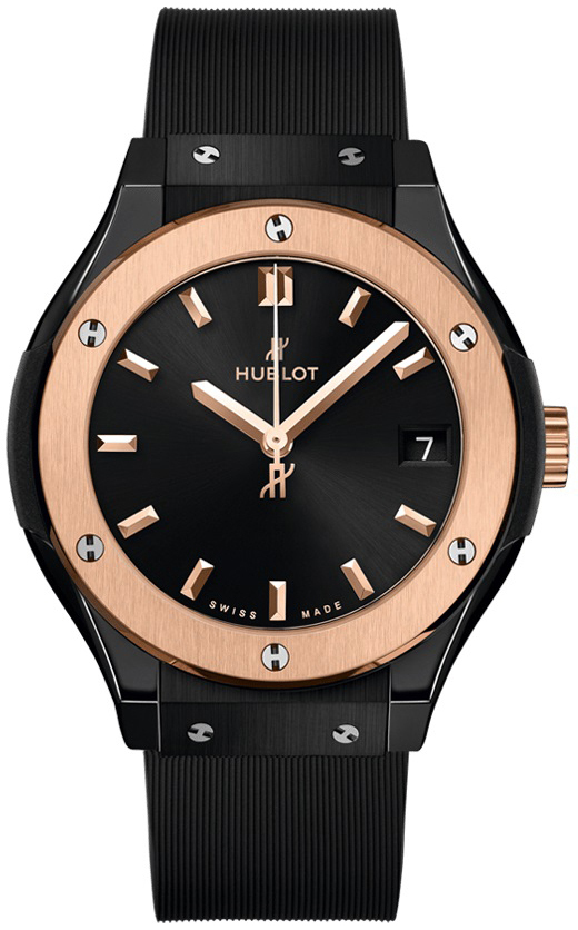 Hublot Naisten kello 581.CO.1480.RX Classic Fusion Musta/Kumi Ø33 mm