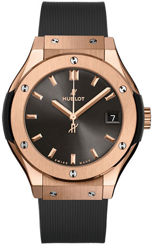 Hublot Naisten kello 581.OX.7081.RX Classic Fusion Harmaa/Kumi Ø33 mm