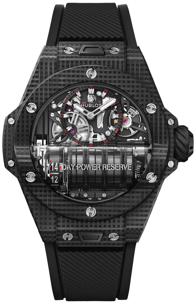 Hublot Miesten kello 911.QD.0123.RX Mp Luurankokello/Kumi Ø45 mm