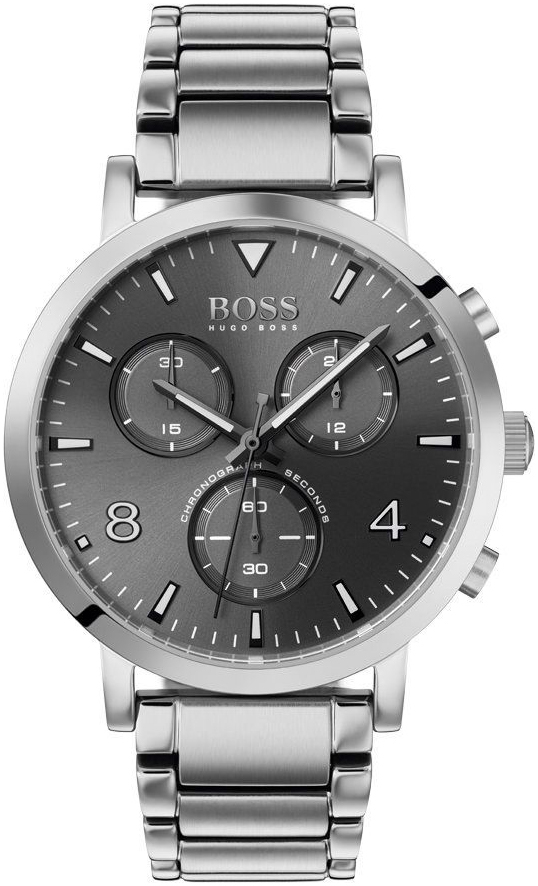 Hugo Boss 99999 Miesten kello 1513696 Musta/Teräs Ø42 mm