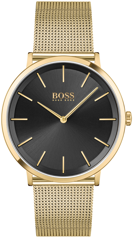 Hugo Boss Skyliner Miesten kello 1513909 Musta/Kullansävytetty